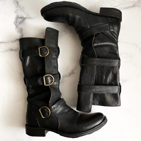 Fiorentini + Baker Shoes - Fiorentini + Baker Eternity Boots Leather Moto